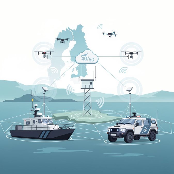 Nokia joins Finnish Border Guard to build nationwide counter-drone network