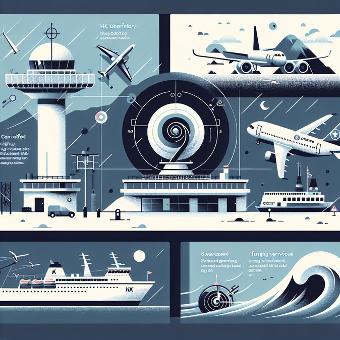 Severe Typhoon Fung-Wong Triggers Flight Cancellations and Travel Advisories at Hong Kong Airport