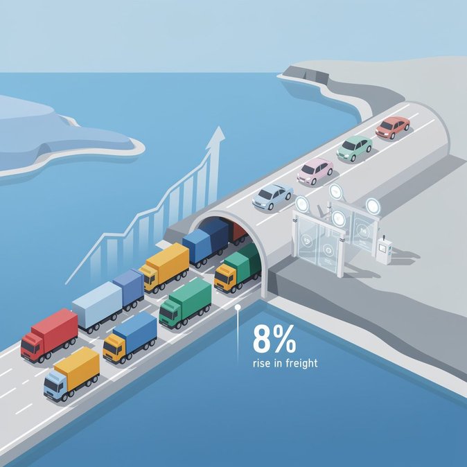 Eurotunnel Operator Getlink Reports 8 % Freight Growth, Highlights ‘Smart Border’ Success