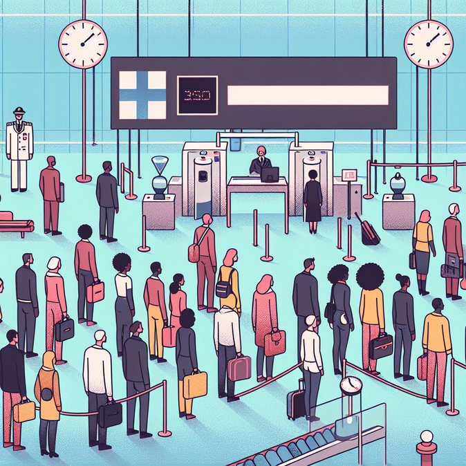 EU’s new biometric border checks trigger long queues—Finnish travellers urged to factor in extra time