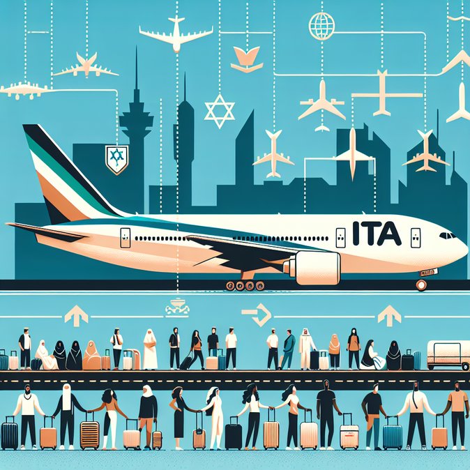 ITA Airways halts Tel Aviv and Dubai routes amid Middle-East air-space closures