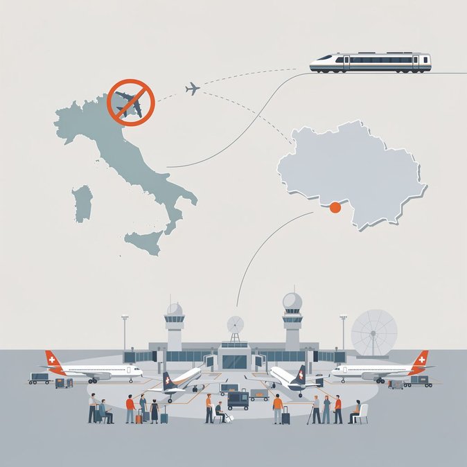 La huelga nacional del transporte aéreo en Italia afecta los planes de viaje en Suiza