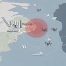 Finland temporarily shuts eastern Gulf of Finland airspace and sea lanes over drone threat