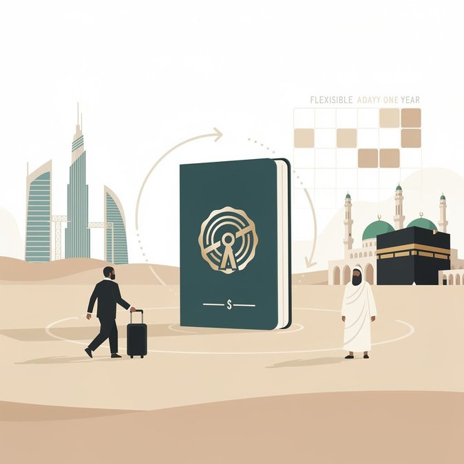 Nouveau visa Omra à entrées multiples valable un an : plus de flexibilité pour les résidents des Émirats arabes unis