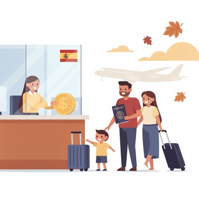 Schengen visa fee for children aged 6-12 set at €45 across Spain’s consulates