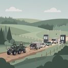 Warmia-Mazury Funds Quads to Patrol Russia Border, Aiming for Faster Travel Clearance
