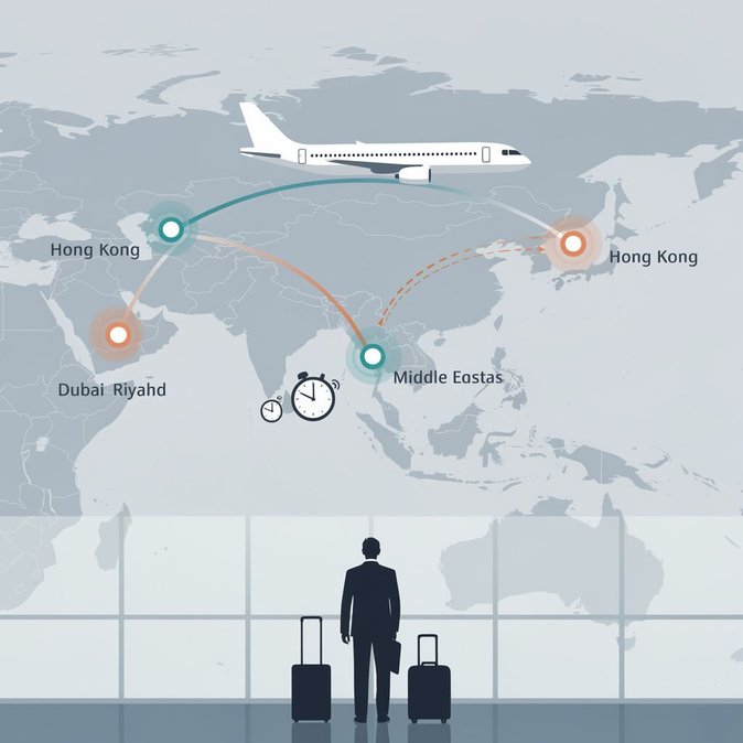 Cathay Pacific pospone el relanzamiento en Dubái y Riad, ofrece reprogramación flexible