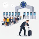 Cuellos de botella en el sistema digital de entrada y salida generan alarma mientras el aeropuerto de Bruselas se prepara para la temporada alta