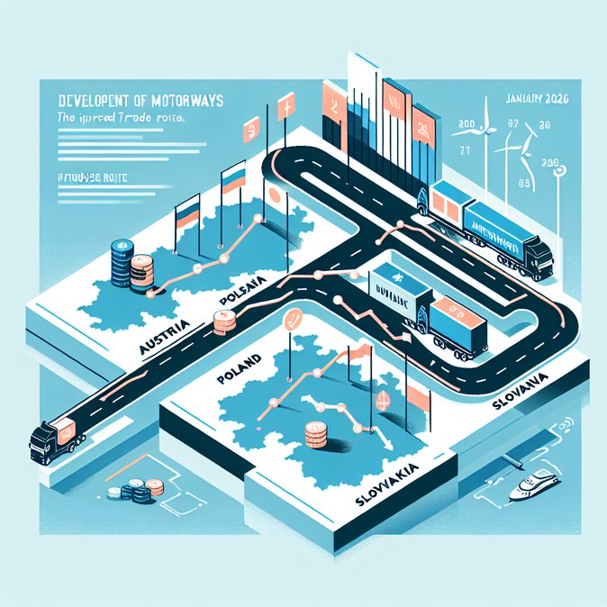 Czech Motorway Plan 2026: 39 km of New Highways to Boost Logistics and Cross-Border Trade