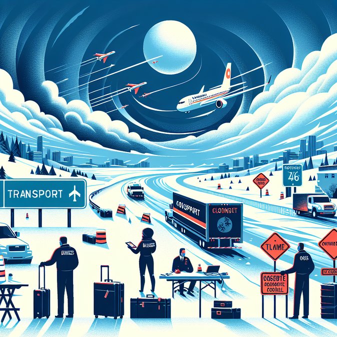 16 States and Washington DC Declare Emergencies as “Monster” Storm Bears Down on Half the U.S.