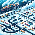 Snowstorm shuts Port of Hamburg rail access, snarling freight and automotive supply chains