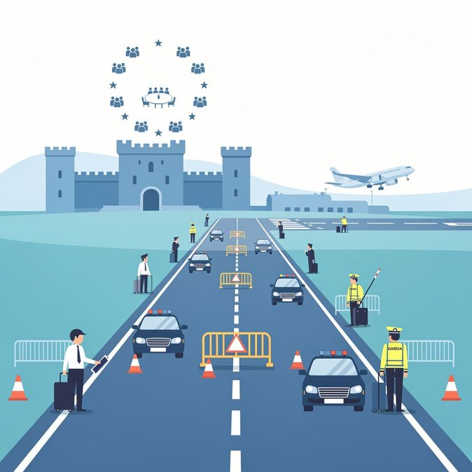 EU Development Ministers meet in Dublin; Garda rolling road-blocks to affect city-centre travel