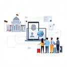 البوندستاغ يقر إصلاحًا شاملاً لرقمنة إدارة الهجرة في ألمانيا