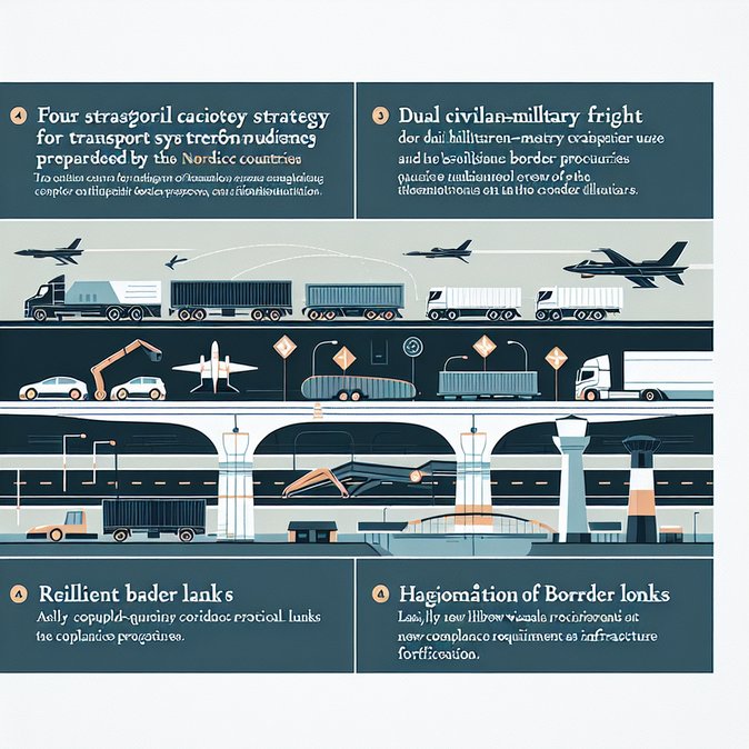 Nordic Ministers Approve Resilience Blueprint for Cross-Border Transport