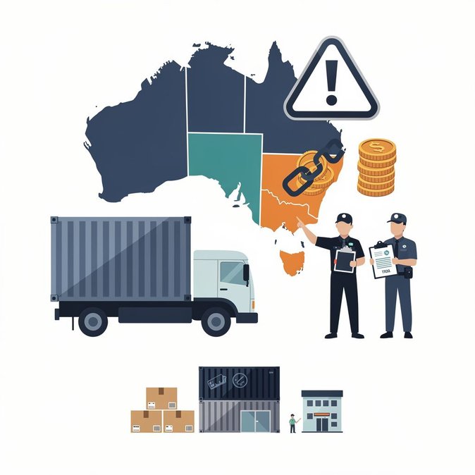 Queensland freight firm pays record $158,400 fine for hiring unlawful workers
