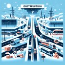 Heavy Snowfall Paralyzes Czech Transport Network, Forcing Businesses to Activate Travel-Risk Protocols