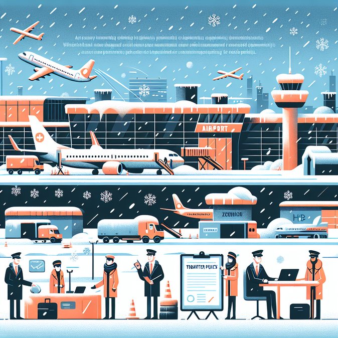 Snow-Hit Weekend Triggers 151 Schedule Changes at Zurich and Geneva