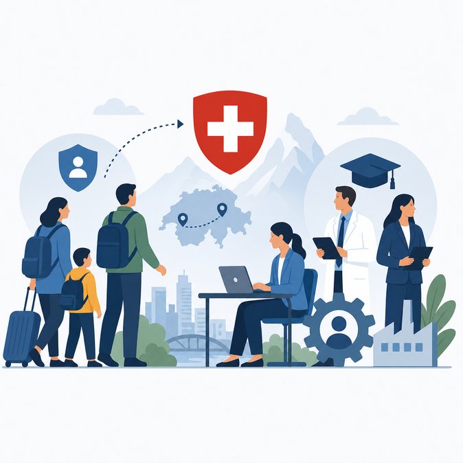 Le Conseil fédéral suisse facilite l'accès au marché du travail pour les personnes bénéficiant du statut de protection S et les ressortissants de pays tiers formés en Suisse