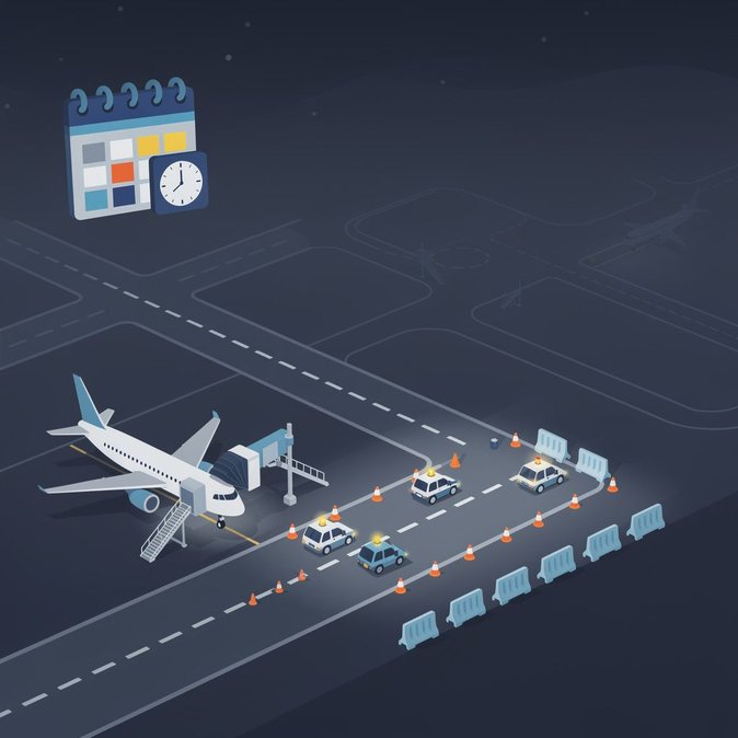 Civil Aviation Issues Winter Runway-Maintenance NOTAM Ahead of Schedule