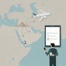 Regional tensions trigger rolling flight cancellations and new travel rules for UAE passengers