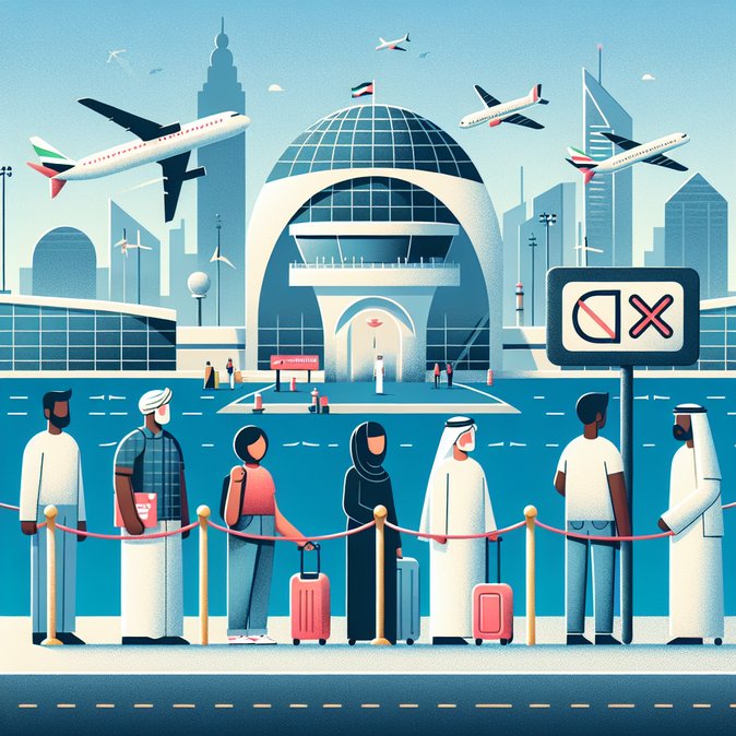 UAE grants automatic overstay-fine waiver for travellers delayed by regional airspace closures