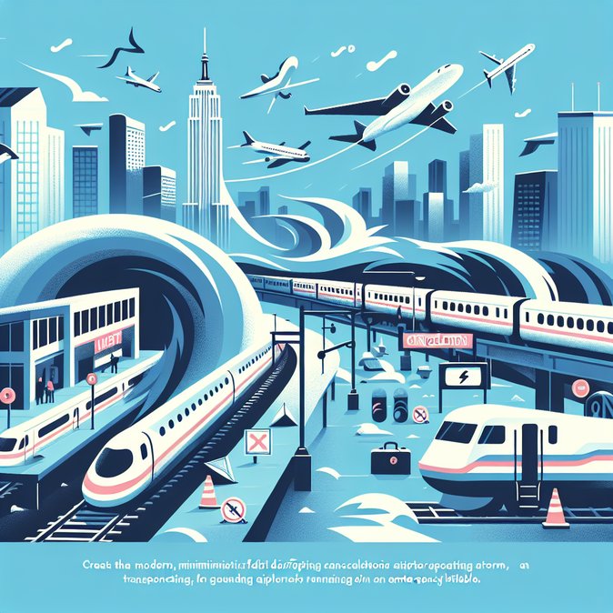 Powerful Autumn Storm Grounds Flights and Snarls Rail Traffic Across Germany