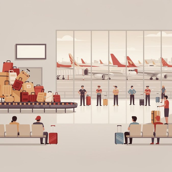 Three Ongoing Airport Strikes Disrupt Ground Handling and ATC Services Across Spain