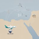 الاتحاد للطيران تحافظ على الربط بين الإمارات وإسرائيل بينما تقلص شركات طيران أخرى جداول رحلاتها