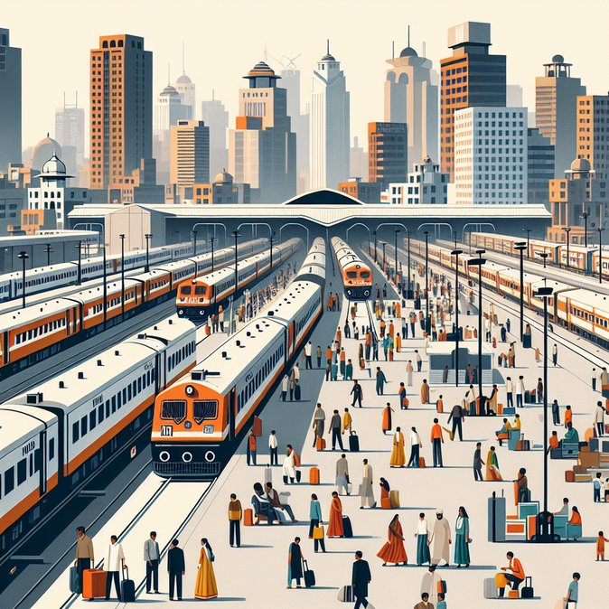 Indian Railways Runs 62 Special Trains via Agra for Chhath Puja Exodus