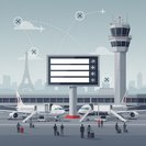 Nation-Wide Air-Traffic-Controller Strike Grounds 933 Flights Across France
