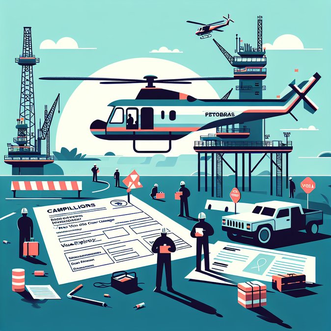 Petrobras Strike Spreads to All Campos Basin Platforms, Raising Crew-Change and Permit Challenges