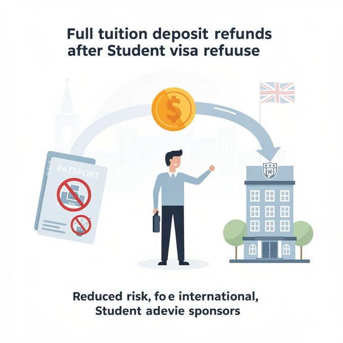Universidades reforman políticas de reembolso de depósitos para estudiantes a quienes se les negó la visa