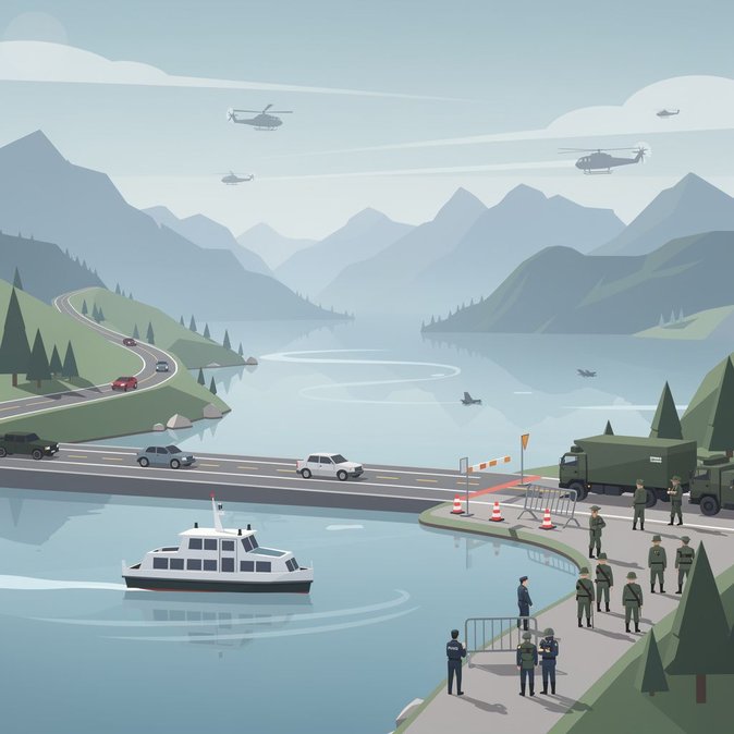 Finaliza la operación de seguridad en la cumbre del Lago de Lucerna; el espacio aéreo suizo y las carreteras regionales reabren por completo