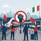 24-Hour General Strike Halts Trains and Metro Lines Across Italy