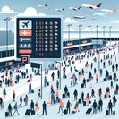 Brazil Hit by 366 Flight Disruptions in Single Day, Straining Holiday Travel Plans