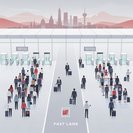 Beijing’s ports top 10 million crossings six months earlier than in 2025