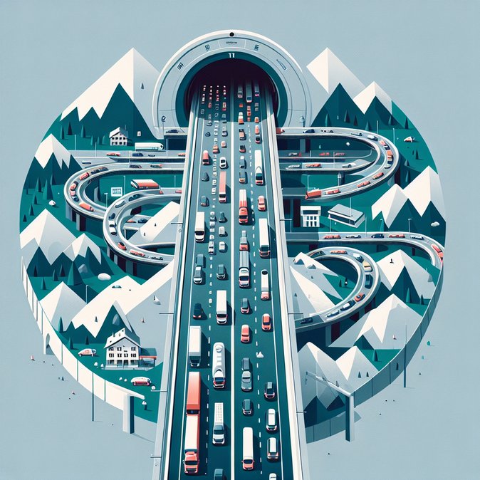 Easter Monday Gridlock: 20-Kilometre Jam at Gotthard Tunnel Paralyzes North-South Traffic