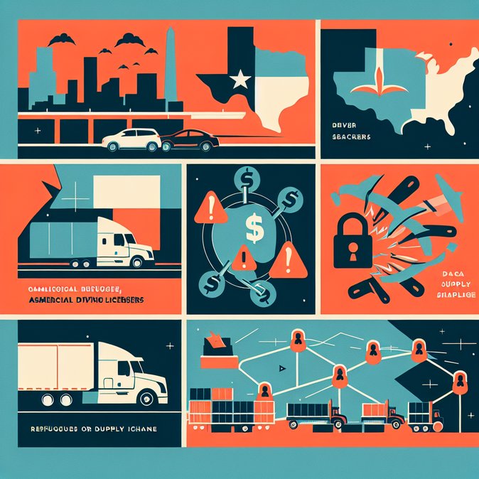 Texas Revokes 6,400 Commercial Driver Licenses From Legally Authorized Immigrants