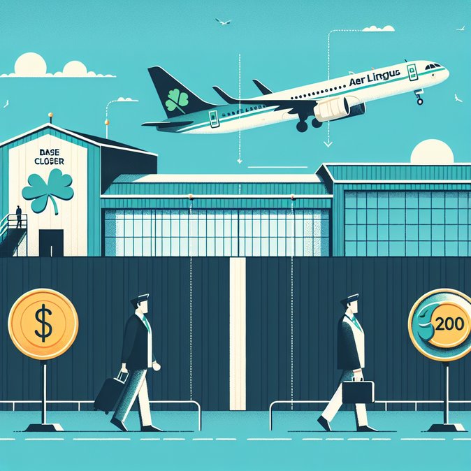 Aer Lingus amenaza con cerrar su base en Manchester, poniendo en riesgo 200 empleos y las conexiones transatlánticas