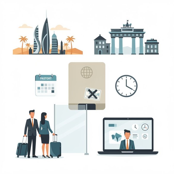German Foreign Office reminds UAE residents to cancel visas before departing on temporary passports