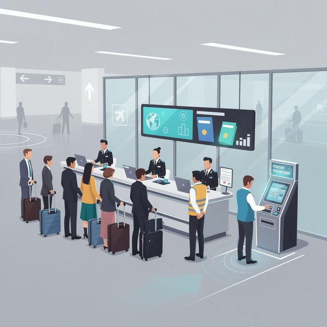 Prague Airport Deploys Extra Staff and New Check-Point to Slash Passport-Control Queues