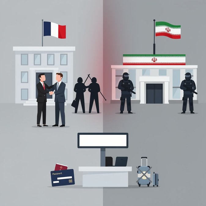 Paris condemns detention of two French diplomats in Iran, warns of ‘consequences’