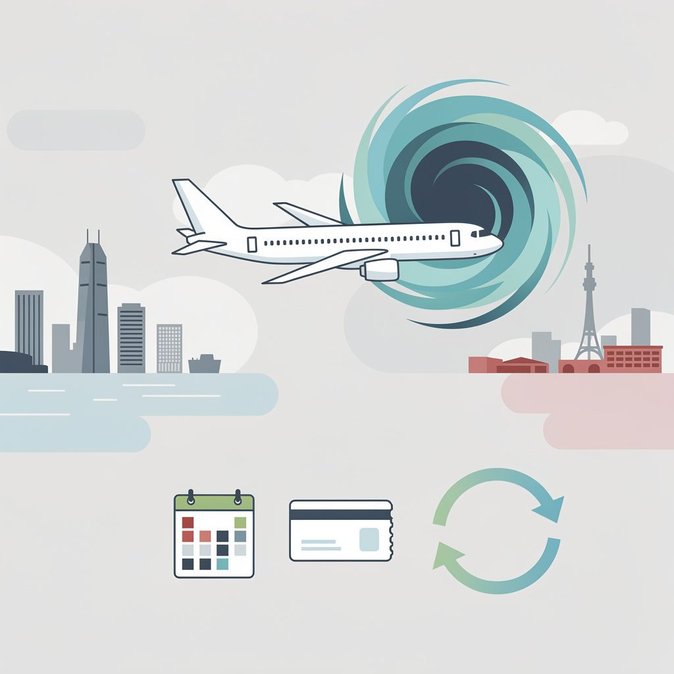 Cathay Pacific waives rebooking and refund fees for Japan flights as Typhoon Dujuan nears