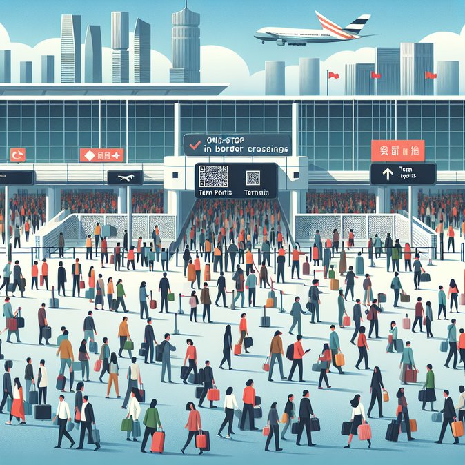 Beijing Cross-Border Traffic Tops 7 Million as One-Stop 240-Hour Visa-Free Transit Desk Debuts