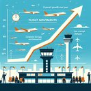 Air traffic in Czech airspace up 8 % in 2025, says ANS CR