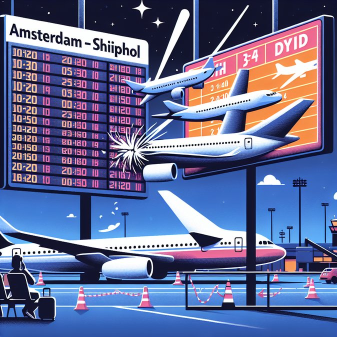 Two KLM Boeing 737s collide at Amsterdam Schiphol, ripple delays for Belgian flyers