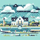 Met Éireann issues nationwide rain and gale warnings, travellers warned of airport and road delays