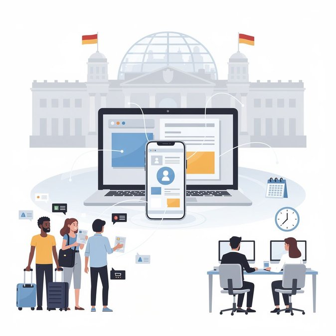 German Bundestag approves Migration Administration Digitalisation Act