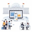 البوندستاغ الألماني يقر قانون رقمنة إدارة الهجرة