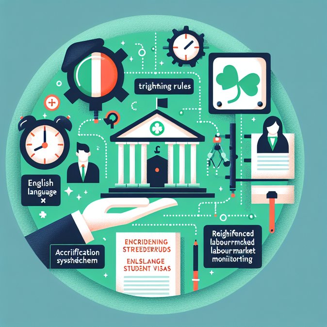 Ireland to Curb English-Language Student Visas Amid Concerns They Are a ‘Back Door’ to Work Permits